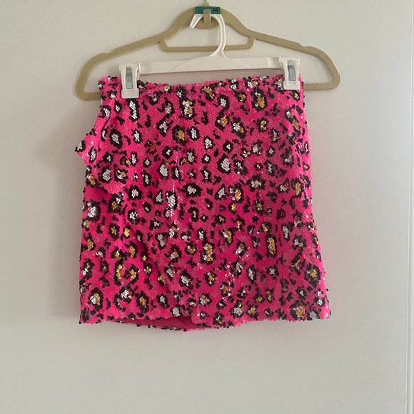 superdown Selma Sequin Overlay Skirt BRAND NEW TAGS ON - Picture 4 of 6